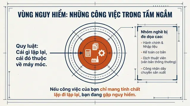 Ngành nghề nào dễ bị AI thay thế? Chọn ngành thế nào cho an toàn